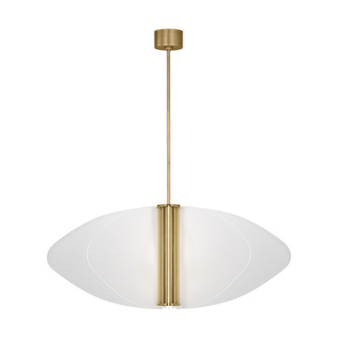 Visual Comfort Modern - SLPD28530BR - LED Pendant - Nyra - Plated Brass