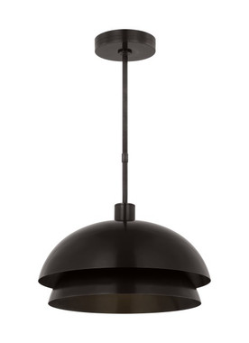 Visual Comfort Modern - SLPD13427BZ - LED Pendant - Shanti - Dark Bronze