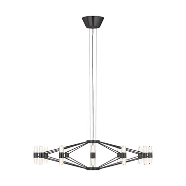 Visual Comfort Modern - SLCH24927BZ - LED Chandelier - Lassell - Dark Bronze
