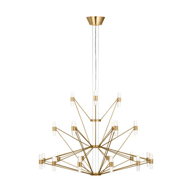 Visual Comfort Modern - SLCH24627NB - LED Chandelier - Lassell - Natural Brass