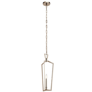 Kichler - 43497PN - One Light Pendant - Abbotswell - Polished Nickel