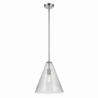 Kichler - 42200CHCS - One Light Pendant - Everly - Chrome