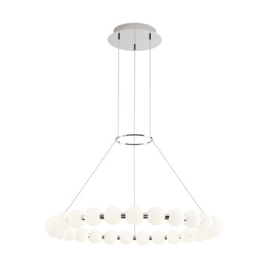 Visual Comfort Modern - 700OBT30N-LED927 - LED Chandelier - Orbet - Polished Nickel
