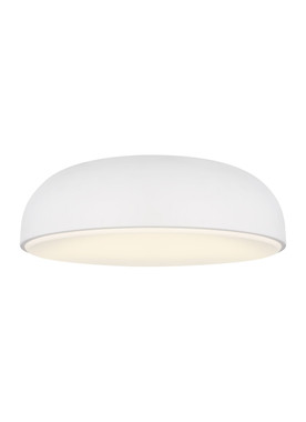 Visual Comfort Modern - 700FMKOSA13W-LED930-277 - LED Flush Mount - Kosa - Matte White