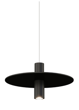 Visual Comfort Modern - 700FJPNTB-LED930 - LED Pendant - Ponte - Nightshade Black
