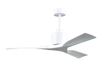Matthews Fan Company - NK-MWH-MWH-52 - 52Ceiling Fan - Nan - Matte White
