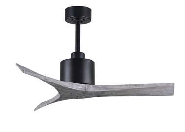 Matthews Fan Company - MW-BK-BW-42 - 42Ceiling Fan - Mollywood - Matte Black
