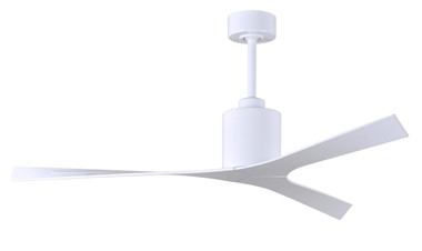 Matthews Fan Company - MK-WH-WH - 56Ceiling Fan - Molly - Gloss White