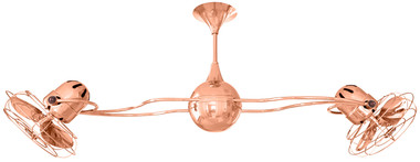 Matthews Fan Company - IV-CP-MTL - 53Ceiling Fan - Italo Ventania - Polished Copper