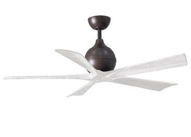 Matthews Fan Company - IR5-TB-MWH-52 - 52Ceiling Fan - Irene-5 - Textured Bronze