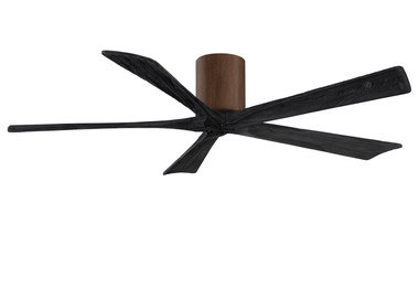 Matthews Fan Company - IR5H-WN-BK-60 - 60Ceiling Fan - Irene-5H - Walnut