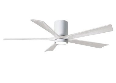 Matthews Fan Company - IR5HLK-WH-MWH-60 - 60Ceiling Fan - Irene-5HLK - Gloss White