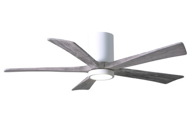 Matthews Fan Company - IR5HLK-WH-BW-52 - 52Ceiling Fan - Irene-5HLK - Gloss White