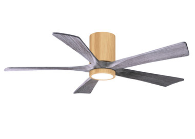 Matthews Fan Company - IR5HLK-LM-BW-52 - 52Ceiling Fan - Irene-5HLK - Light Maple