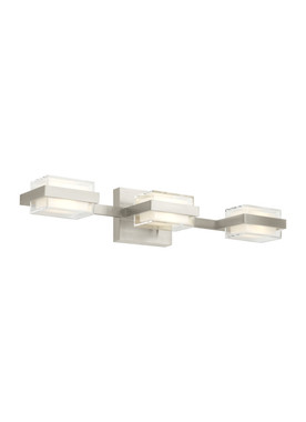 Visual Comfort Modern - 700BCKMD3HS-LED930-277 - LED Bath - Kamden - Satin Nickel
