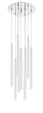 Z-Lite - 917MP24-WH-LED-9RCH - LED Chandelier - Forest - Chrome