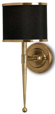 Currey and Company - 5021 - One Light Wall Sconce - Primo - Brass