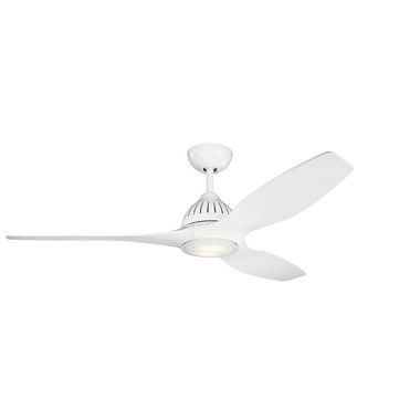 Kichler - 310360WH - 60"Ceiling Fan - Jace - White