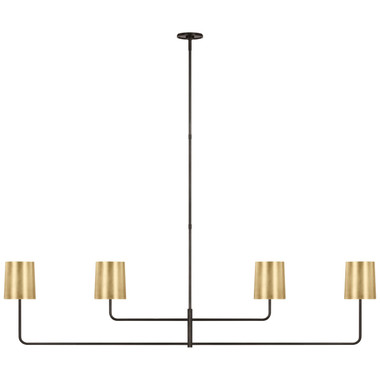 Visual Comfort Signature - BBL 5087BZ-SB - LED Chandelier - Go Lightly - Bronze