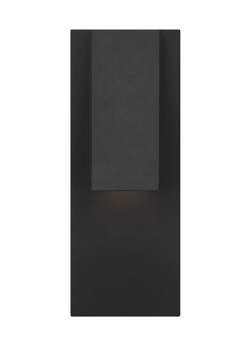 Visual Comfort Modern - 700WSPEAKB-LEDWD - LED Outdoor Wall Sconce - Peak - Black