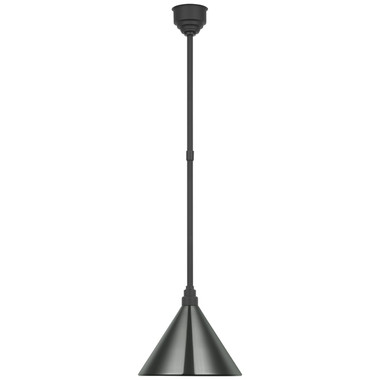Visual Comfort Signature - TOB 5819MBK-G - LED Pendant - Academy Barn Light - Matte Black