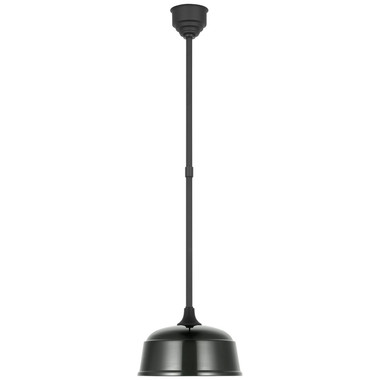 Visual Comfort Signature - TOB 5811MBK-G - LED Pendant - Academy Barn Light - Matte Black