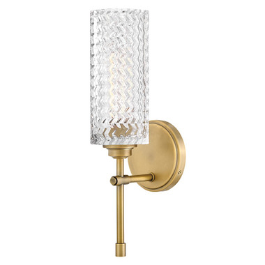 Hinkley - 5045HB - LED Wall Sconce - Elle - Heritage Brass