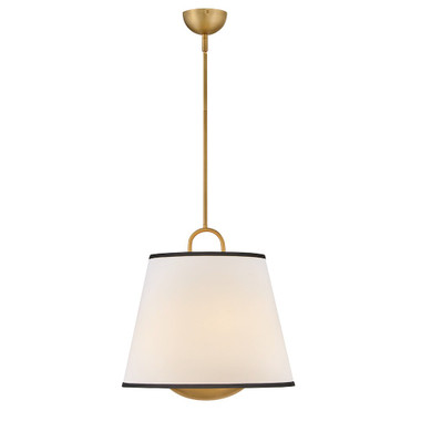 Hinkley - 47517LCB-OW - LED Pendant - Sonia - Lacquered Brass