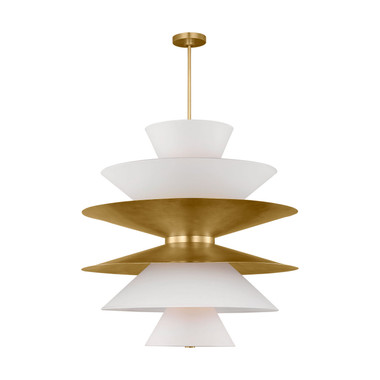 Visual Comfort Studio - LXP10316GD - 16 Light Pendant - Chambord - Gild