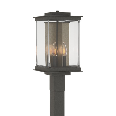 Hubbardton Forge - 344840-SKT-20-83-ZM0703 - Four Light Outdoor Post Mount - Kingston - Coastal Natural Iron