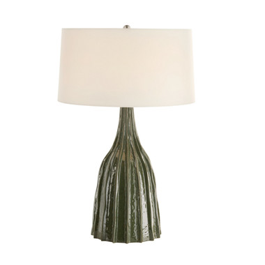Arteriors - PTE16-934 - One Light Table Lamp - Nyla - Dark Green Reactive