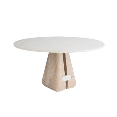 Arteriors - GAFDI02 - Dining Table - Melt - White Marble