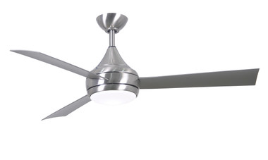 Matthews Fan Company - DA-BS-BS - 52"Ceiling Fan - Donaire - Brushed Stainless