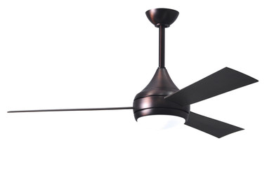 Matthews Fan Company - DA-BB-BB - 52"Ceiling Fan - Donaire - Brushed Bronze