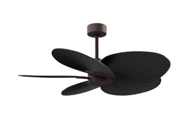 Matthews Fan Company - AKTP-TB-BK - 48"Ceiling Fan - Alessandra TROPICAL - Textured Bronze
