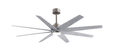 Matthews Fan Company - ANLK-BN-BW-64 - 64"Ceiling Fan - Ariella-LK - Brushed Nickel
