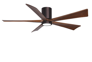 Matthews Fan Company - IR5HLK-BB-WA-60 - 60"Ceiling Fan - Irene-5HLK - Brushed Bronze
