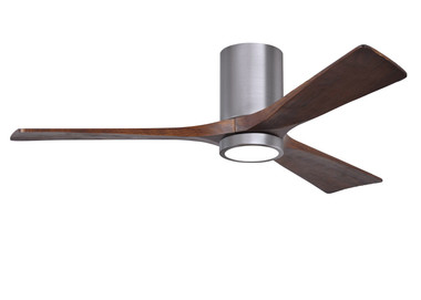 Matthews Fan Company - IR3HLK-BP-WA-52 - 52"Ceiling Fan - Irene-3HLK - Brushed Pewter