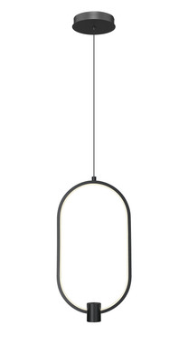 Z-Lite - 4101-10MB-LED - LED Pendant - Saros - Matte Black