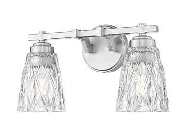 Z-Lite - 1960-2V-BN - Two Light Vanity - Andree - Brushed Nickel