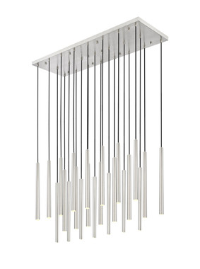 Z-Lite - 919MP24-23L-BN-LED - LED Linear Chandelier - Forest - Brushed Nickel