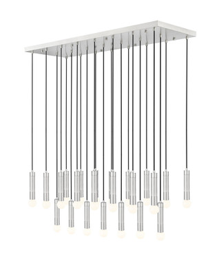 Z-Lite - 1956P-23L-BN - 23 Light Linear Chandelier - Stari - Brushed Nickel
