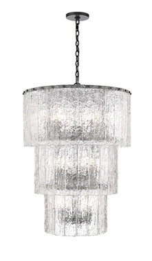 Z-Lite - 1943-36MB - 12 Light Chandelier - Glacier - Matte Black