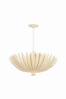 Hudson Valley - 1836-CP - Eight Light Chandelier - Whitfield - Cream Plaster