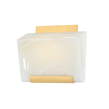 Hudson Valley - 3541-AGB - LED Wall Sconce - Fairfield - Aged Brass