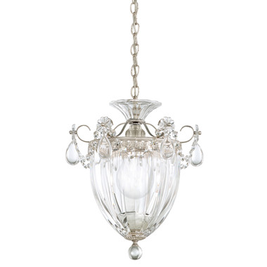 Schonbek - 1241-48A - One Light Mini Pendant - Bagatelle - Antique Silver