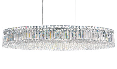 Schonbek - 6678O - 16 Light Pendant - Plaza - Polished Stainless Steel