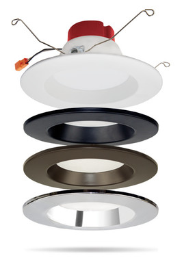 Elco Lighting - RMLD6C - REFLECTOR RING FOR LED INSERTS - Chrome