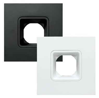 Elco Lighting - RM22B - 2" SQR RING FOR LED TRIMS - All Black