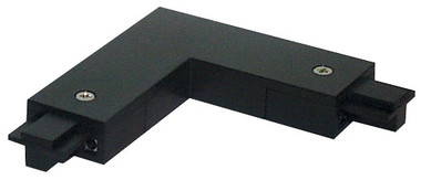 Elco Lighting - EP2004B - MINI TRK "L" CNCTR W/PWR ENTRY - All Black